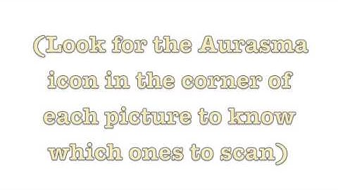 How to use the Aurasma app