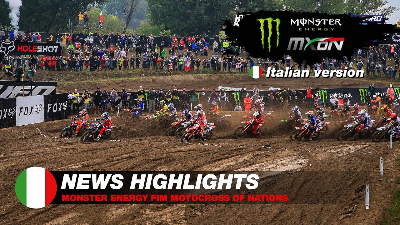 News Highlights in Italian Monster Energy FIM Motocross of Natiosn 2021 Italy