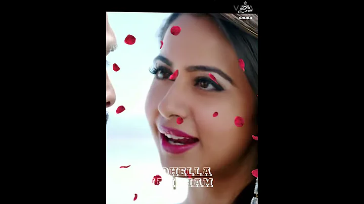 rakul preet Singh and allu Arjun ( telusa telusa) song