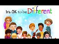 It's OK to be Different by Sharon Purtill. Children's audiobook about diversity and kindness 💕