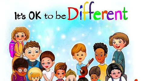 It's OK to be Different by Sharon Purtill. Children's audiobook about diversity and kindness