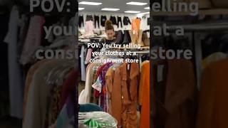 Why you should try selling your old clothes at a consignment store.