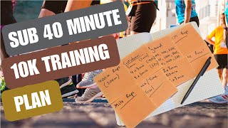 How to Write a 10k Training Plan \/\/ Sub 40 Minute Summer Training Series 2023