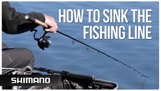 How to sink your fishing line?