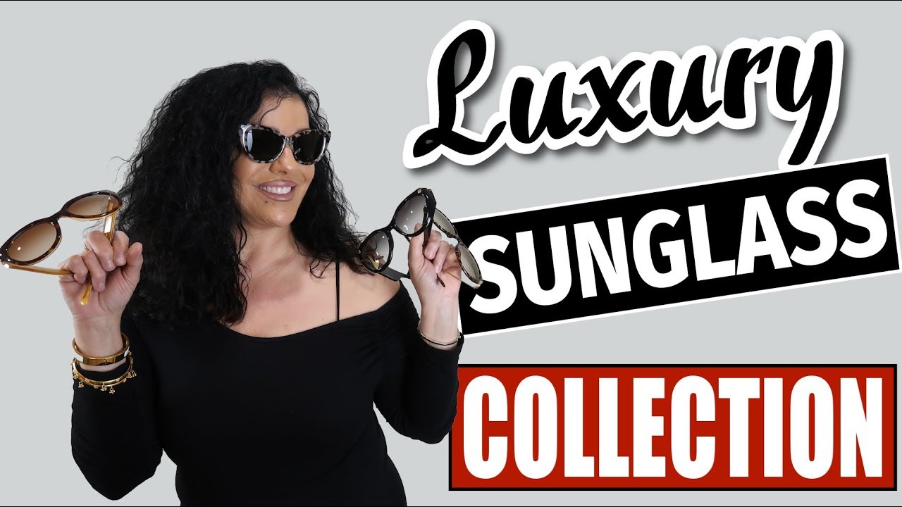Luxury Sunglass Collection - YSL, Louis Vuitton, Gucci