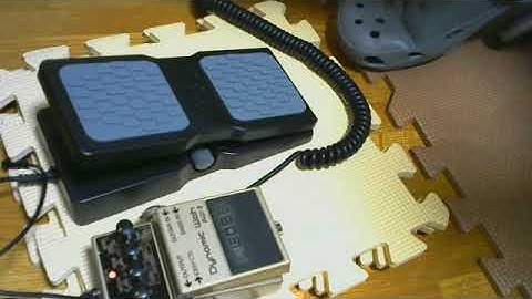 M-AUDIO Ex-P　expression pedal & BOSS AW-3  Dynamic Wah