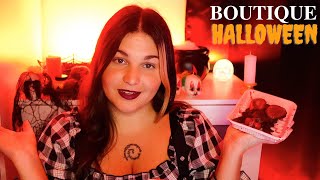 ASMR⎪Roleplay : vendeuse boutique Halloween 🎃