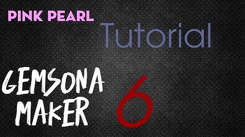 Gemsona Maker: Pink Pearl Tutorial #6