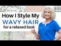 How to Style Wavy Hair in a Relaxed Modern Shag