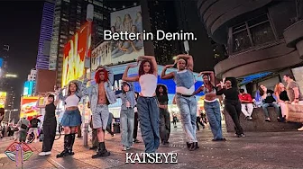 [DANCE IN PUBLIC NYC] KATSEYE x GAP ‘BETTER IN DENIM’ Dance Cover by NSDC & @QuantumDanceCrew