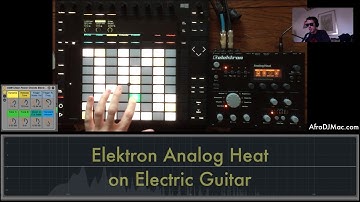 Elektron Analog Heat on Electric Guitar