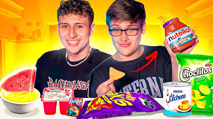 PROBANDO COMBINACIONES RARAS DE COMIDA 🤮