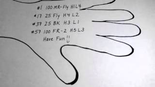 Writing Events on Hands- Swim Meet Tips