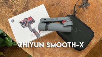 Zhiyun Smooth-X Extendable Gimbal - First Look and Setup & Activation