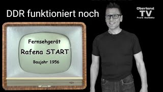 DDR funktioniert noch - Fernsehgerät Rafena START