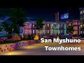 San Myshuno Townhomes | The Sims 4