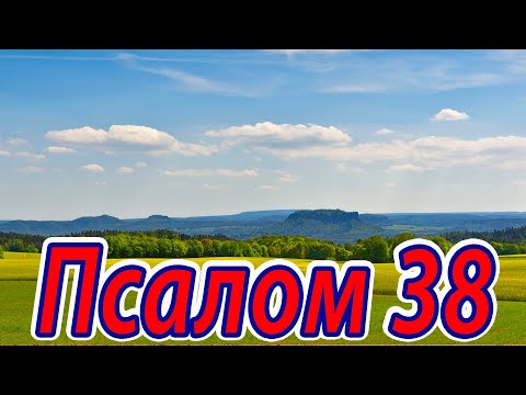 Псалом 38. Псалом Давида. Смиренное молчание приводит грешника к покаянию. Псалтирь