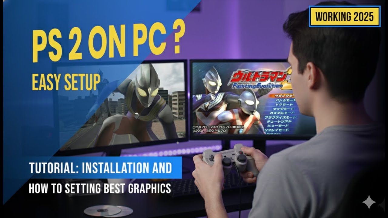 Play PS2 Games on PC?! Best PCSX2 Tutorial + HD Graphics Setup (2025)