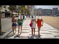 4k benidorm  spain  full tour summer 2023  costa blanca 2023