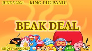 Angry birds 2 King Pig Panic 2023/06/5 & 2024/06/6 All great after Daily Challenge