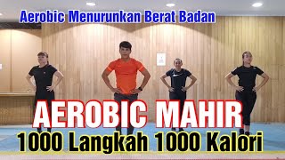 35 menit full senam aerobic mahir koreo 32 & 64