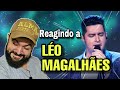 A VOZ do LÉO MAGALHÃES (REACT) | Cantando Zezé Di Camargo.