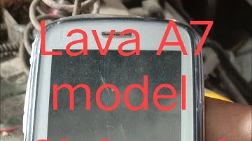Lava A7 model charging error Sahi Hua so percent bin Badal mein se