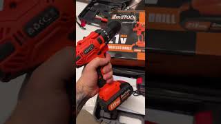 Powerful 21V Cordless Drill Kit with 2 Batteries for DIY Projects &amp; More!
