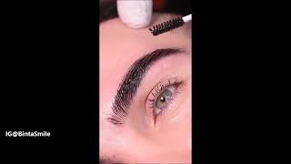 Eyebrow Tinting And Waxing Tutorial. Step By Step