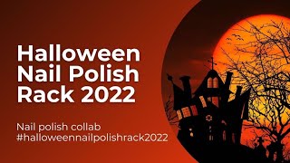 Halloween Nail Polish Rack 2022