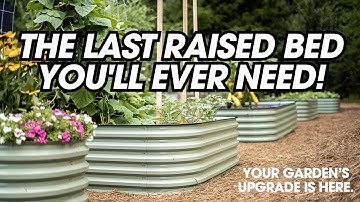 The Ultimate Metal Raised Garden Bed Kit | Modular, Durable, and Tool-Free!