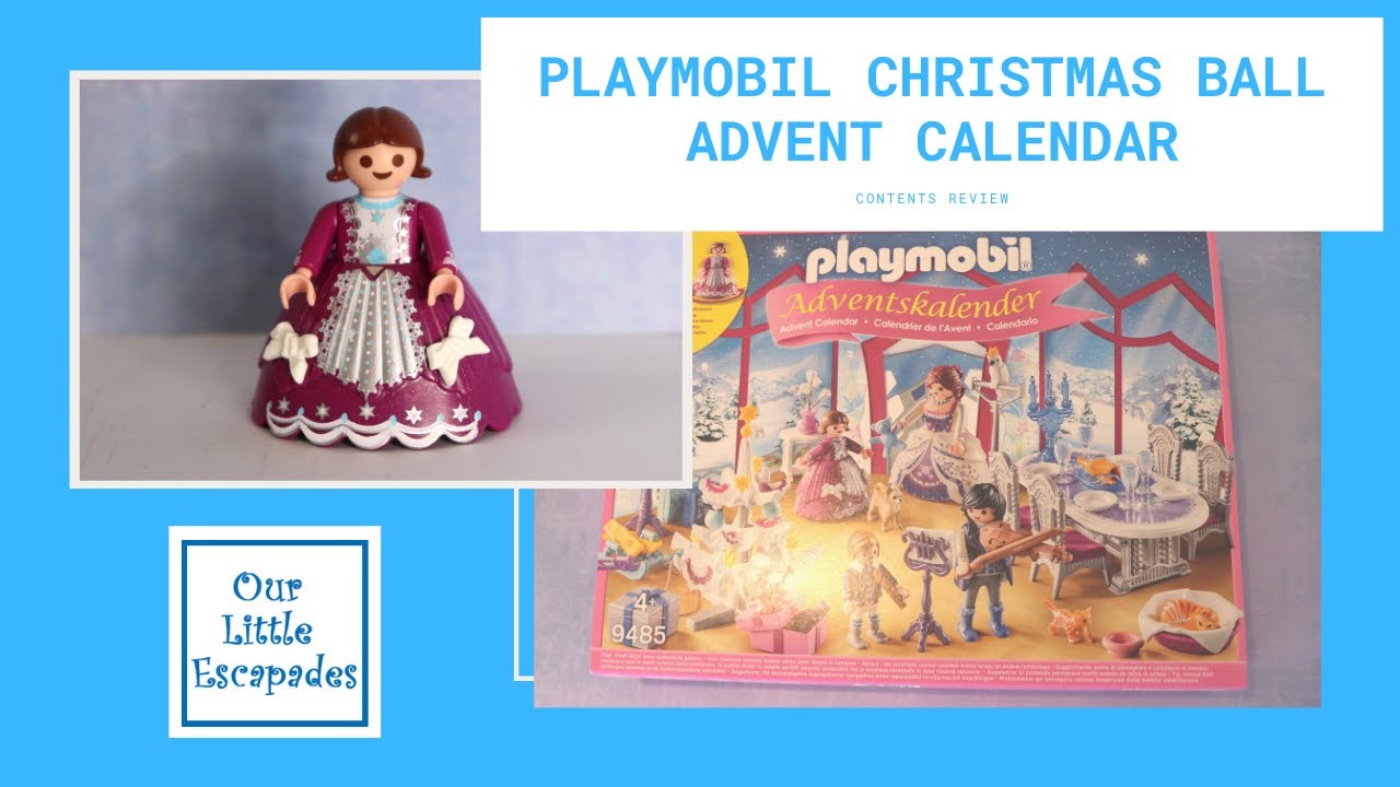 Christmas Ball Calendar REVIEW Unboxing The Contents Playmobil Advent Calendar 9485
