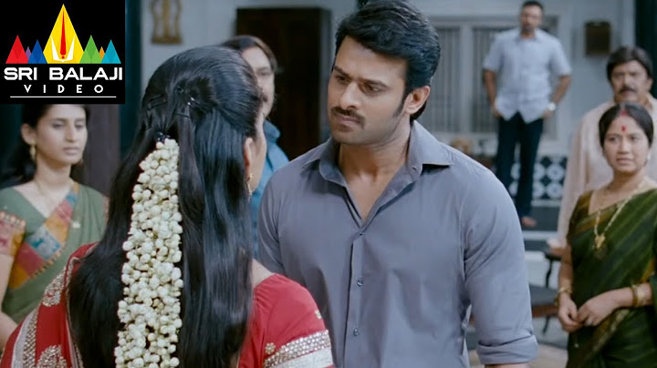 Mirchi Movie Prabhas Love Proposal Scene | Prabhas, Anushka, Richa | Sri Balaji Video