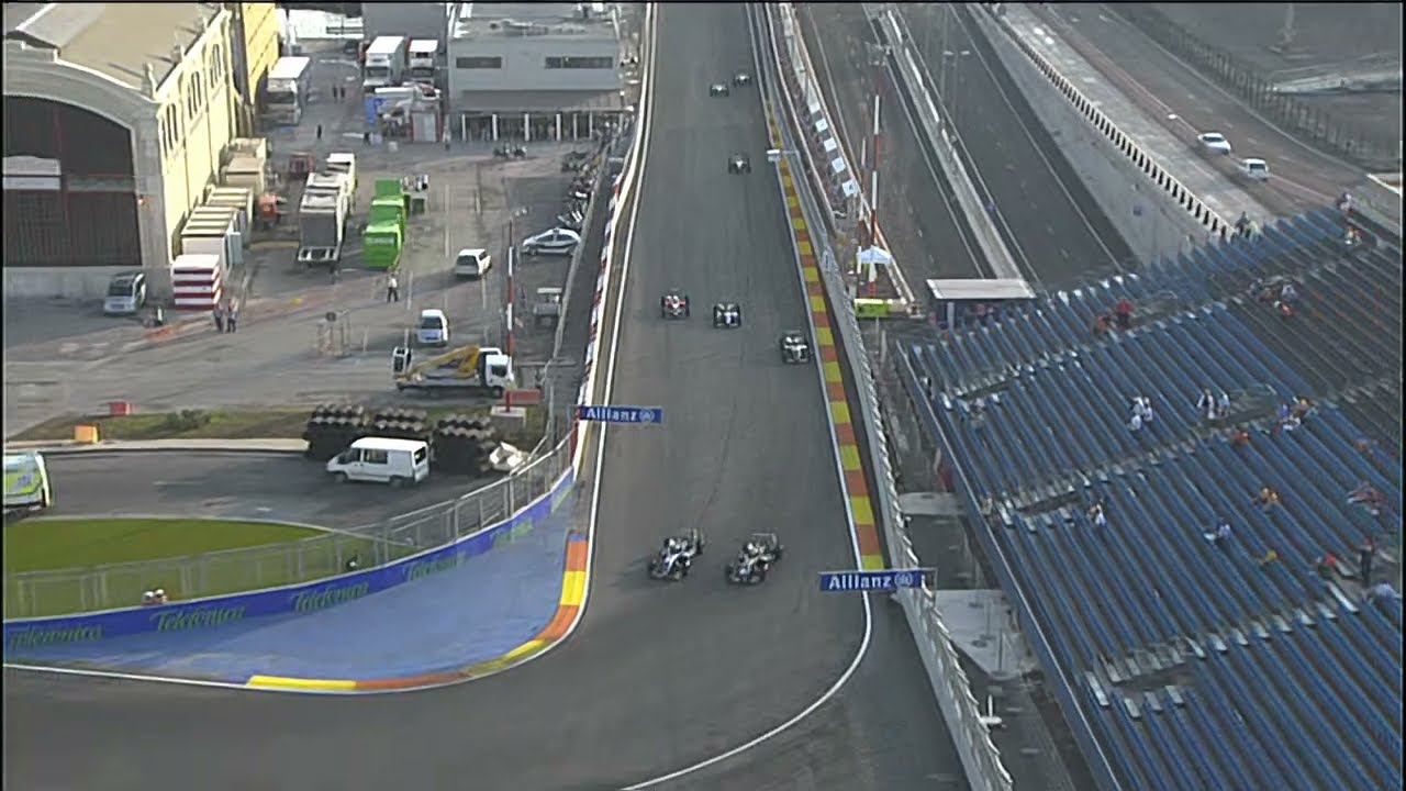 Valencia 2008 Spanish F3 Race: No 85 Jonathan Legris (Natural audio) [AI-enhanced]