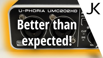 Ulasan Behringer UMC202HD (dengan pengukuran kebisingan)