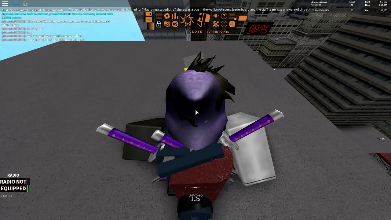 how to wall boost in parkour roblox