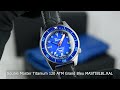 Squale Master Titanium 120 ATM Grand Bleu MASTIBLBL RAL Squale Master Titanium 120 ATM Grand Bleu MASTIBLBL RAL