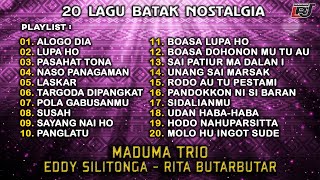 Kompilasi Lagu Batak Nostalgia Maduma Trio, Eddy Silitonga, Rita Butar Butar || Lagu Batak Lawas