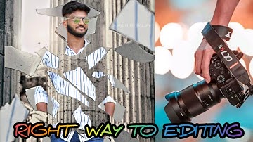 BROKEN MIRROR PHOTO EDITING🔥💯