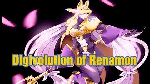 Digimon CyberSleuth - Digivolution of Renamon
