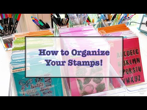 فيديو: كيفية تخزين الطوابع