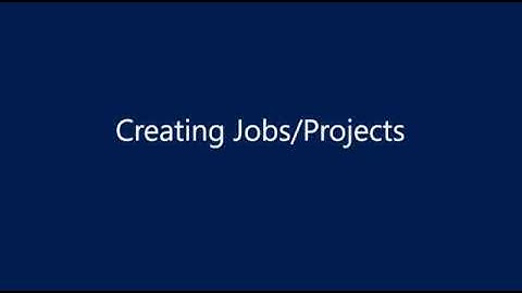 How to create projects and jobs with Dynamics 365 Business Central
