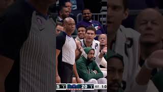 FUNNY Giannis REACTION to Delay of Game call when he's NOT EVEN PLAYING!🤣