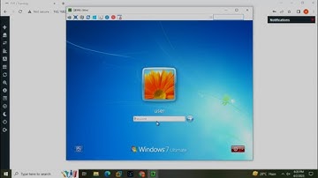 Setting up Window 7 image in EVE NG virtual LAb Step by Step Guide