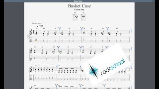 Basket Case Rockschool Grade 1 Guitar Play Along Resimi