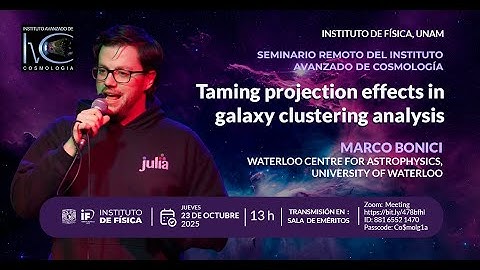 Taming projection effects in galaxy clustering analysis - Marco Bonici