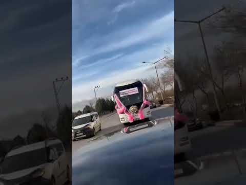 Konya’daki bu gelin arabasını gören dönüp bir daha baktı