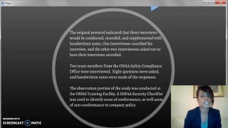 Sharon Cheatham Qualitative Pilot Study