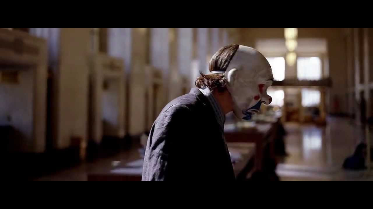 Batman   The Dark Knight Robbery Scene HD