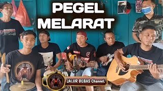 PEGEL MELARAT||cover pengamen JALUR BEBAS||anak rantau TKI Malaysia